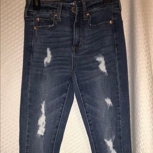Aeropostale destroyed jeans